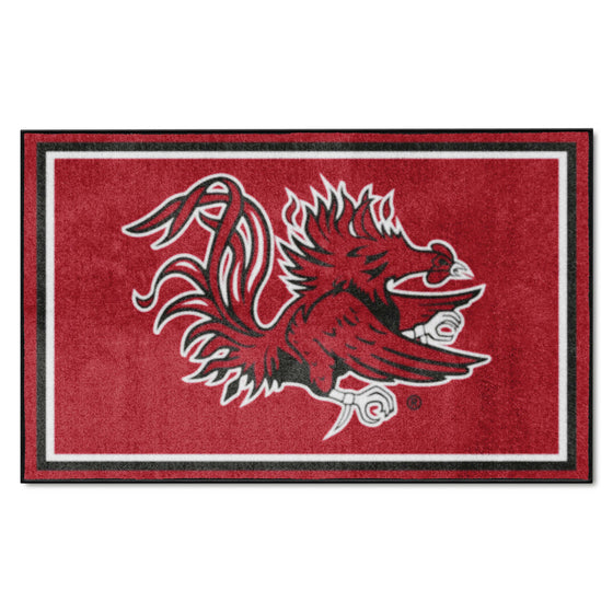 South Carolina Gamecocks 4ft. x 6ft. Plush Area Rug