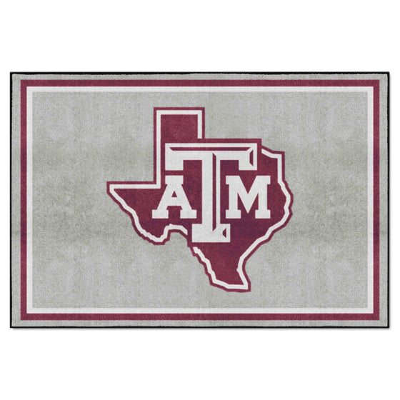 Texas A&M Aggies 5ft. x 8 ft. Plush Area Rug, Gary