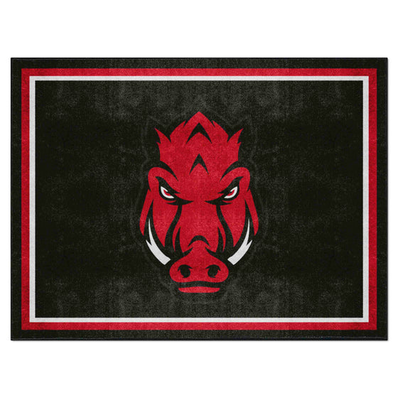 Arkansas Razorbacks 8ft. x 10 ft. Plush Area Rug