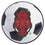 Arkansas Razorbacks Soccer Ball Rug - 27in. Diameter