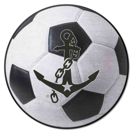 Vanderbilt Commodores Soccer Ball Rug, Anchor Logo - 27in. Diameter