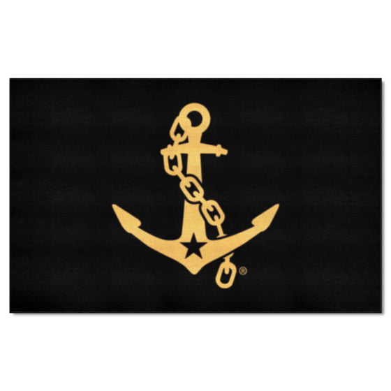 Vanderbilt Commodores Ulti-Mat Rug, Anchor Logo - 5ft. x 8ft.