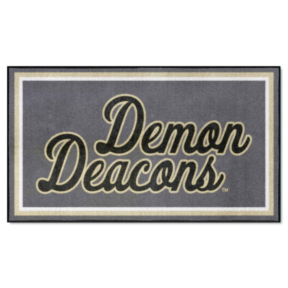 Wake Forest Demon Deacons 3ft. x 5ft. Plush Area Rug, Script Wordmark