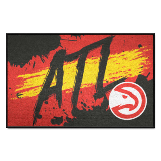 Atlanta Hawks Slogan Starter Mat Accent Rug - 19in. x 30in.