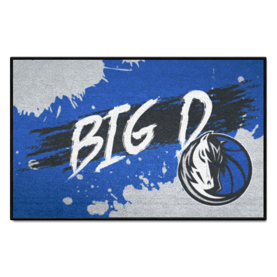 Dallas Mavericks Slogan Starter Mat Accent Rug - 19in. x 30in.