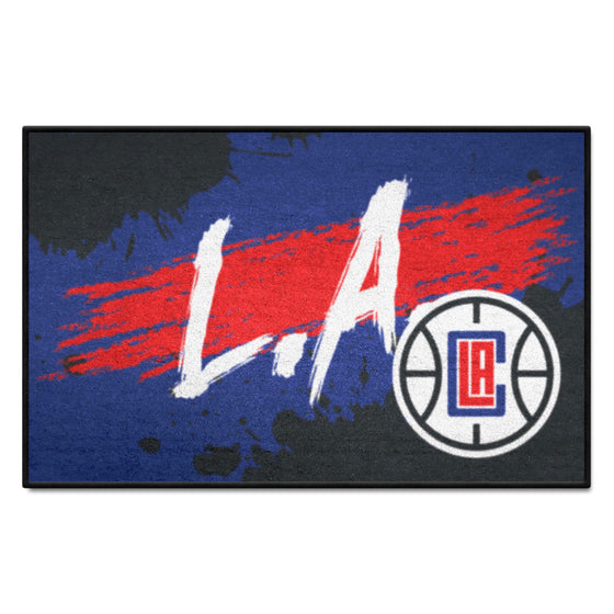 Los Angeles Clippers Slogan Starter Mat Accent Rug - 19in. x 30in.