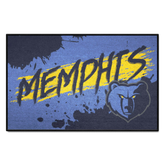 Memphis Grizzlies Slogan Starter Mat Accent Rug - 19in. x 30in.