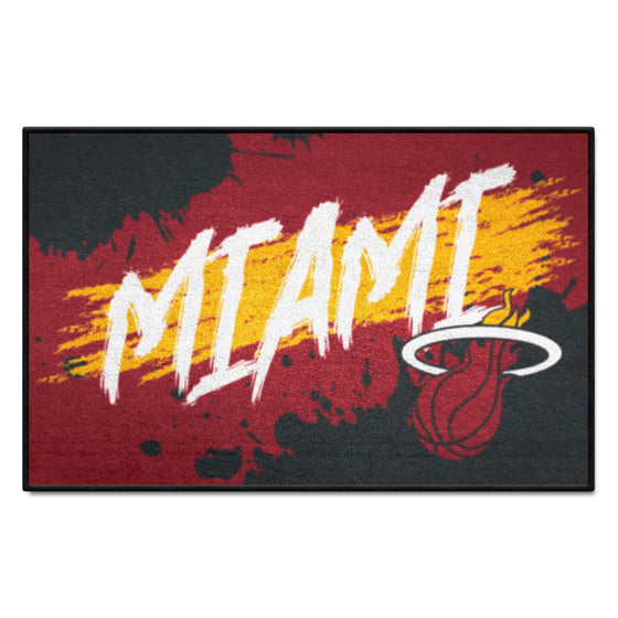 Miami Heat Slogan Starter Mat Accent Rug - 19in. x 30in.