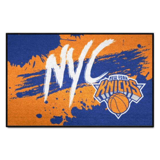 New York Knicks Slogan Starter Mat Accent Rug - 19in. x 30in.