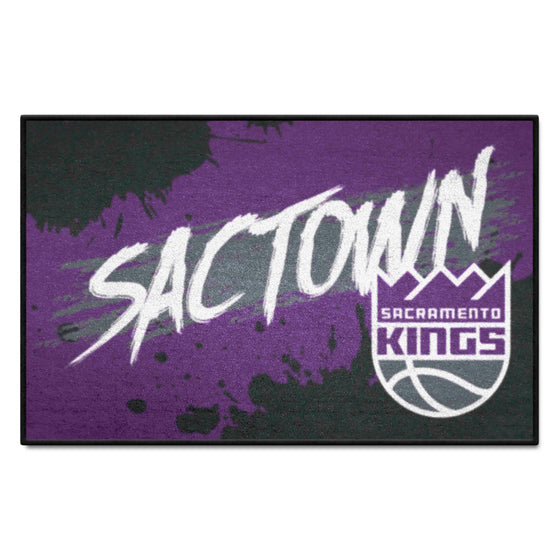 Sacramento Kings Slogan Starter Mat Accent Rug - 19in. x 30in.