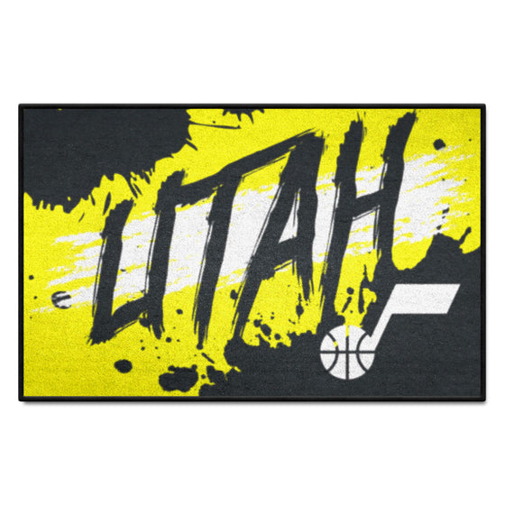 Utah Jazz Slogan Starter Mat Accent Rug - 19in. x 30in.