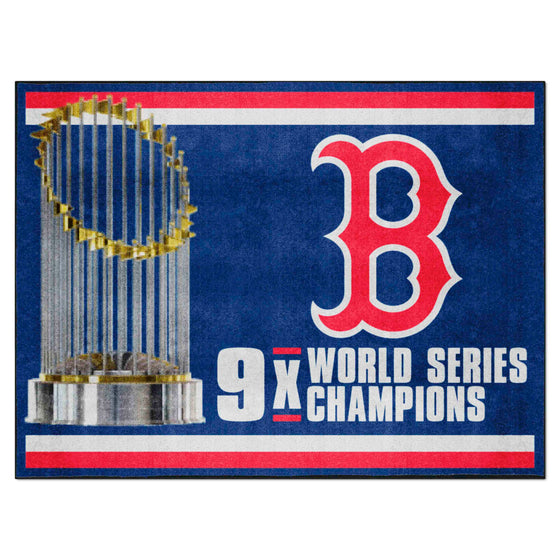 Boston Red Sox Dynasty 8ft. x 10 ft. Plush Area Rug