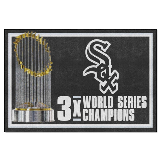 Chicago White Sox Dynasty 5ft. x 8 ft. Plush Area Rug