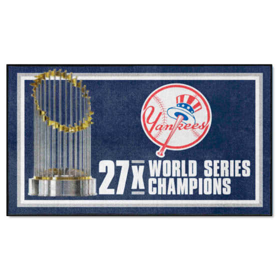 New York Yankees Dynasty 3ft. x 5ft. Plush Area Rug