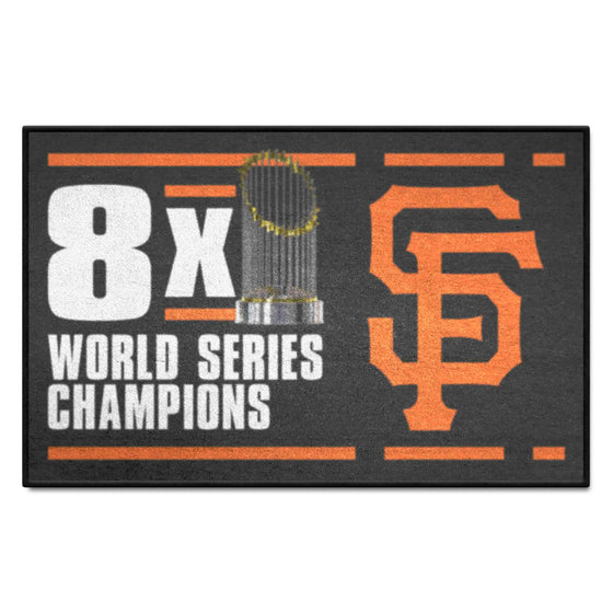 San Francisco Giants Dynasty Starter Mat Accent Rug - 19in. x 30in.