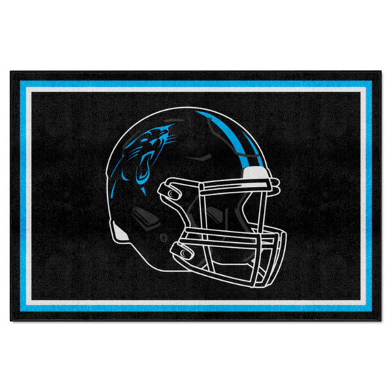 Carolina Panthers 5ft. x 8 ft. Plush Area Rug