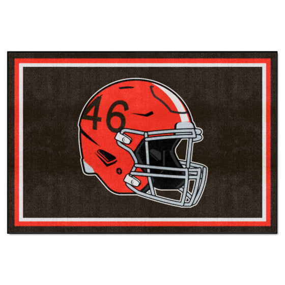 Cleveland Browns 5ft. x 8 ft. Plush Area Rug