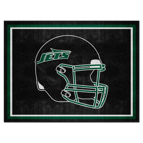 New York Jets 8ft. x 10 ft. Plush Area Rug