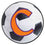 Clemson Tigers Soccer Ball Rug - 27in. Diameter