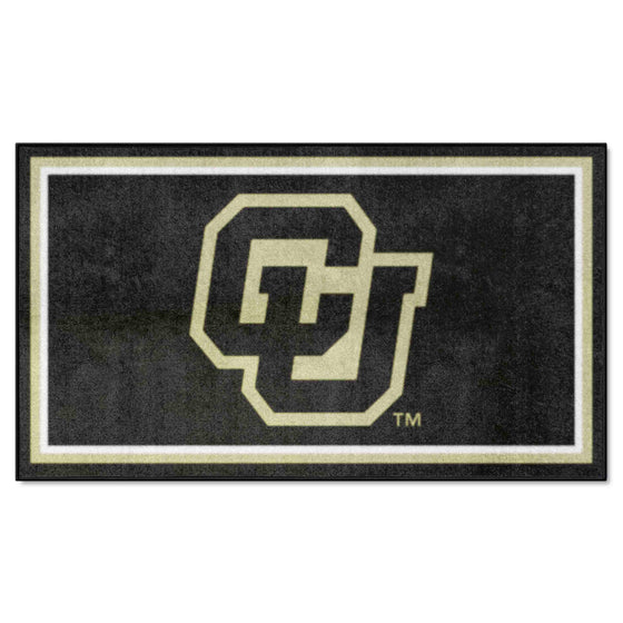 Colorado Buffaloes 4ft. x 6ft. Plush Area Rug