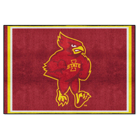 Iowa State Cyclones 5ft. x 8 ft. Plush Area Rug