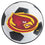 Iowa State Cyclones Soccer Ball Rug - 27in. Diameter