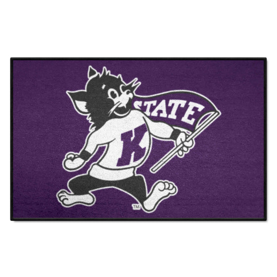 Kansas State Wildcats Starter Mat Accent Rug - 19in. x 30in.