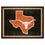 Texas Longhorns 8ft. x 10 ft. Plush Area Rug