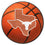 Texas Longhorns Basketball Rug - 27in. Diameter