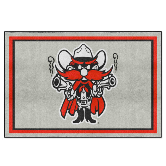 Texas Tech Red Raiders 5ft. x 8 ft. Plush Area Rug