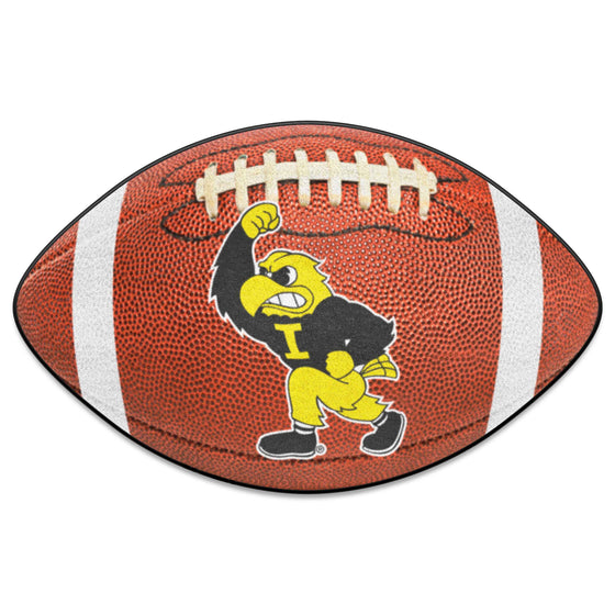 Iowa Hawkeyes Football Rug - 20.5in. x 32.5in.