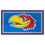 Kansas Jayhawks 3ft. x 5ft. Plush Area Rug