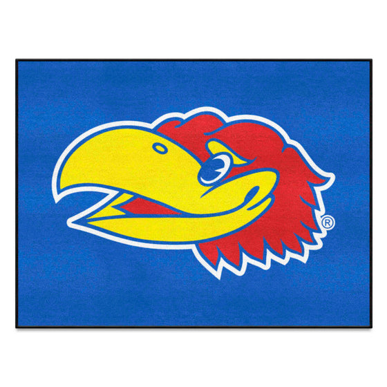 Kansas Jayhawks All-Star Rug - 34 in. x 42.5 in.