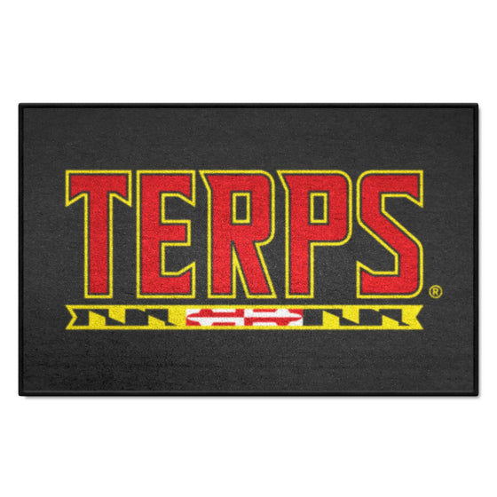 Maryland Terrapins Starter Mat Accent Rug - 19in. x 30in.