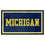 Michigan Wolverines 3ft. x 5ft. Plush Area Rug