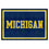 Michigan Wolverines 5ft. x 8 ft. Plush Area Rug