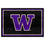 Washington Huskies 5ft. x 8 ft. Plush Area Rug