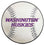 Washington Huskies Baseball Rug - 27in. Diameter