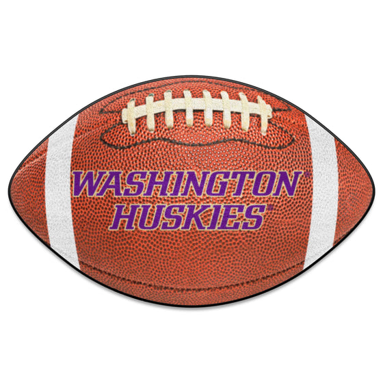 Washington Huskies Football Rug - 20.5in. x 32.5in.