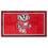 Wisconsin Badgers 3ft. x 5ft. Plush Area Rug