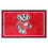 Wisconsin Badgers 4ft. x 6ft. Plush Area Rug