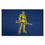 West Virginia Mountaineers Football Rug - 20.5in. x 32.5in.