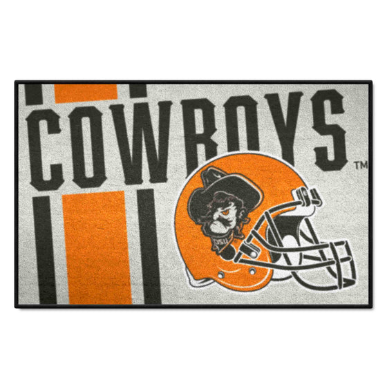 Oklahoma State Cowboys Starter Mat Accent Rug - 19in. x 30in.