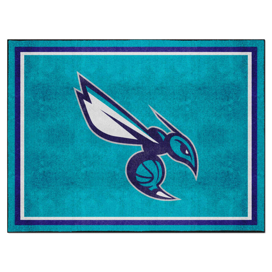 Charlotte Hornets 8ft. x 10 ft. Plush Area Rug