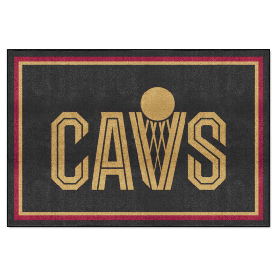 Cleveland Cavaliers 5ft. x 8 ft. Plush Area Rug