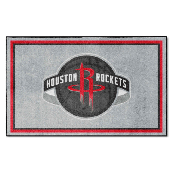 Houston Rockets 4ft. x 6ft. Plush Area Rug