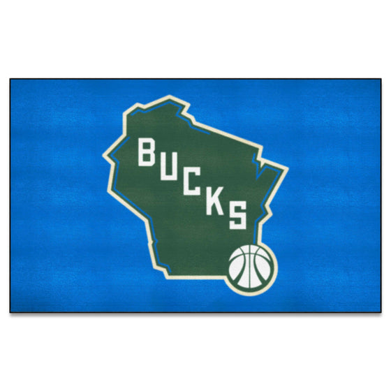 Milwaukee Bucks Ulti-Mat Rug - 5ft. x 8ft.