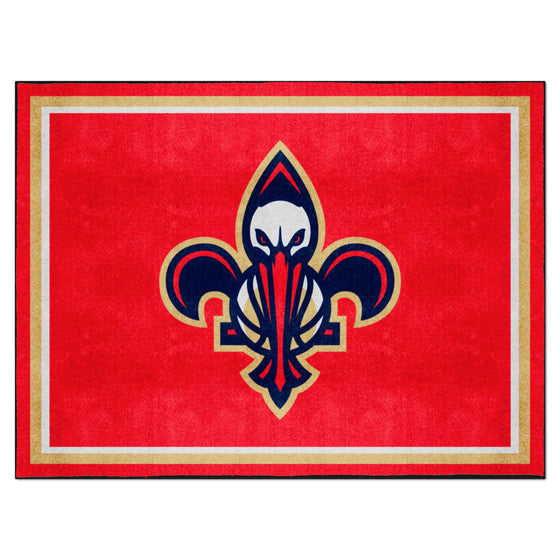 New Orleans Pelicans 8ft. x 10 ft. Plush Area Rug