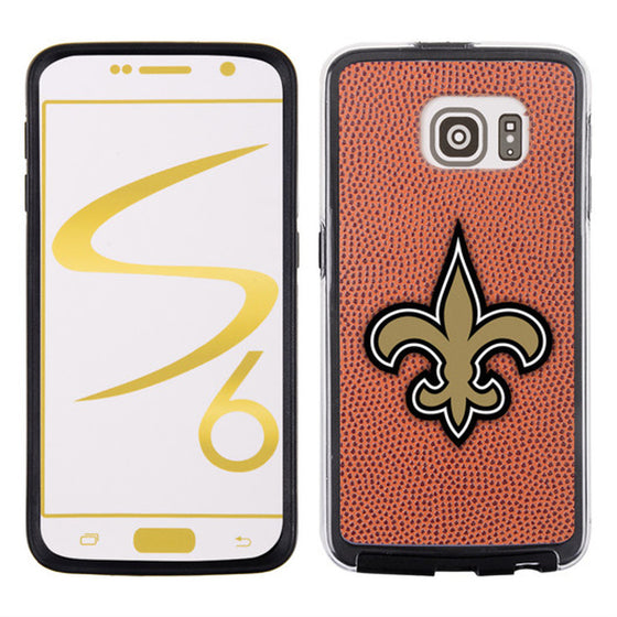 New Orleans Saints Phone Case Classic Football Pebble Grain Feel Samsung Galaxy S6 CO