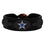 Dallas Cowboys Bracelet Team Color Tonal Black Football CO